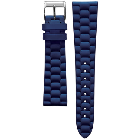 Cinturino Pelle Stampa President - Dark Blue