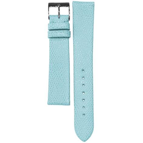 Stitched Flat Palmellato Strap - Light Blue